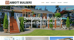 Desktop Screenshot of abbottbuilder.com